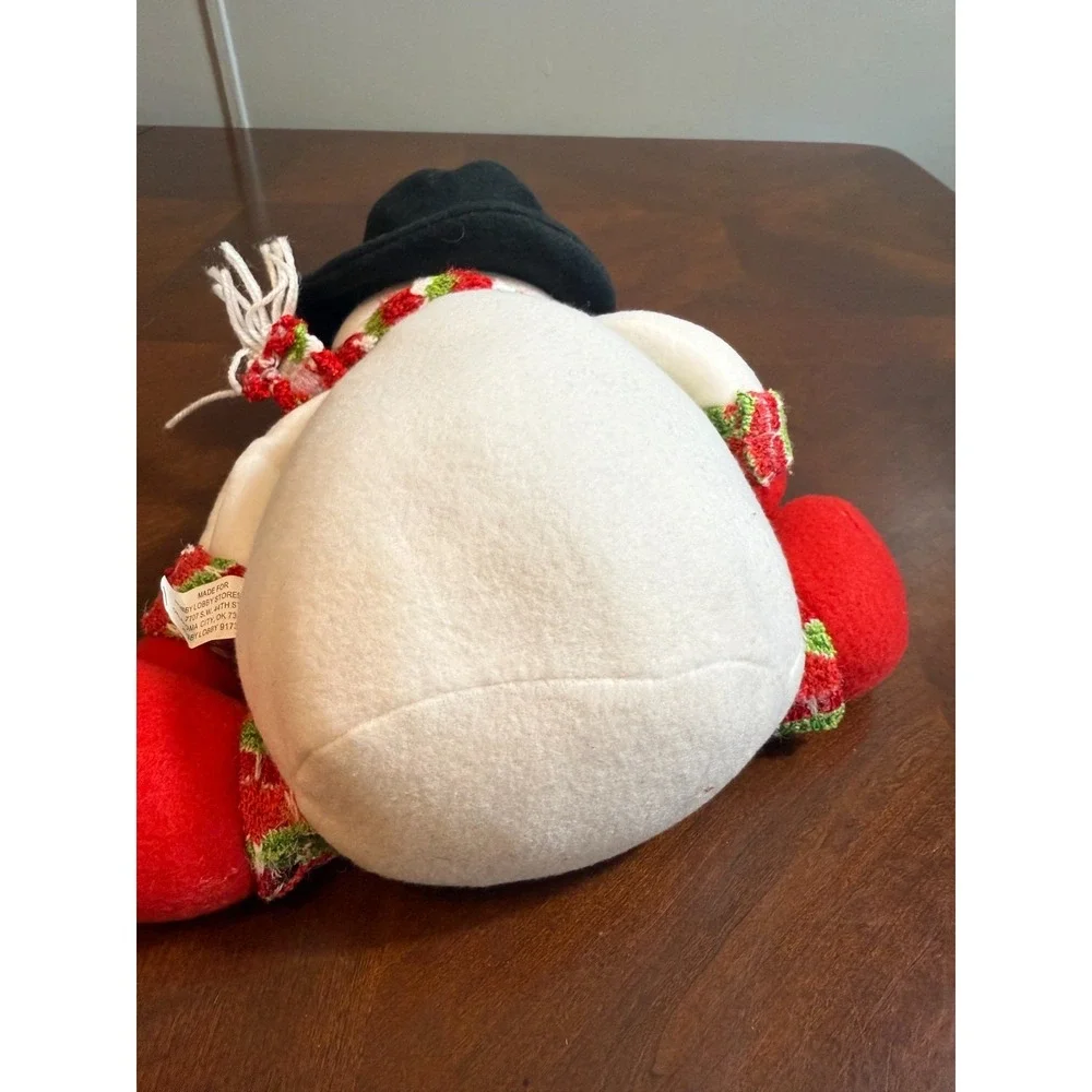 Retro Christmas Snowman Plush 11